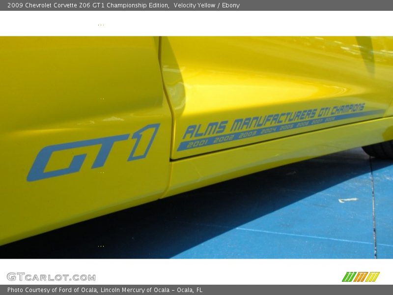  2009 Corvette Z06 GT1 Championship Edition Logo
