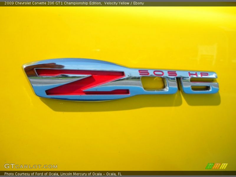  2009 Corvette Z06 GT1 Championship Edition Logo