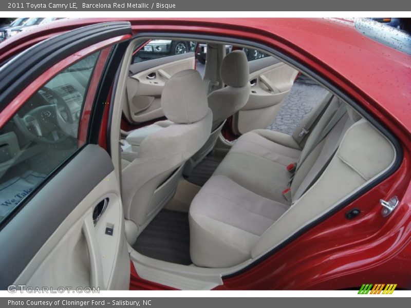 Barcelona Red Metallic / Bisque 2011 Toyota Camry LE