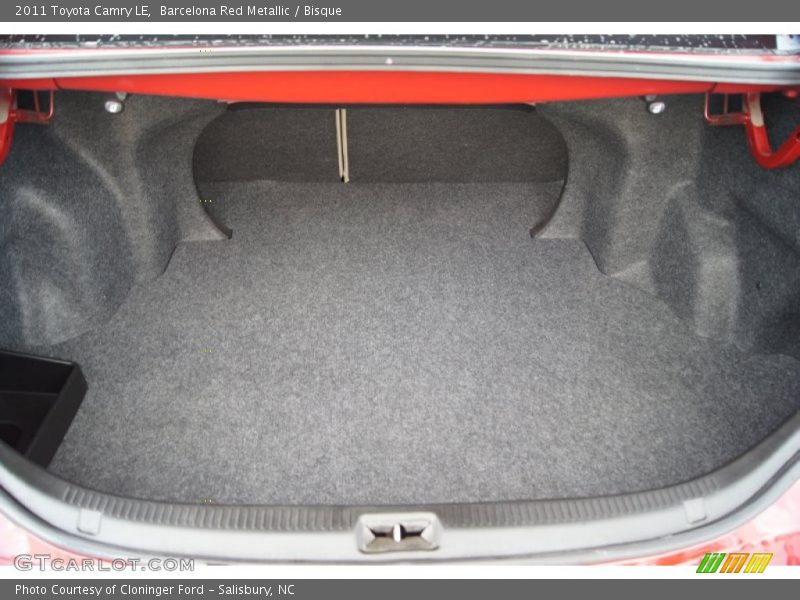 Barcelona Red Metallic / Bisque 2011 Toyota Camry LE
