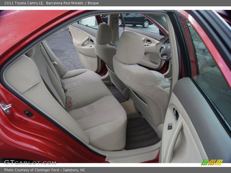 Barcelona Red Metallic / Bisque 2011 Toyota Camry LE