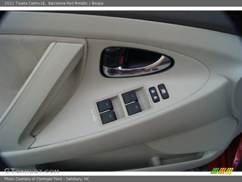 Barcelona Red Metallic / Bisque 2011 Toyota Camry LE