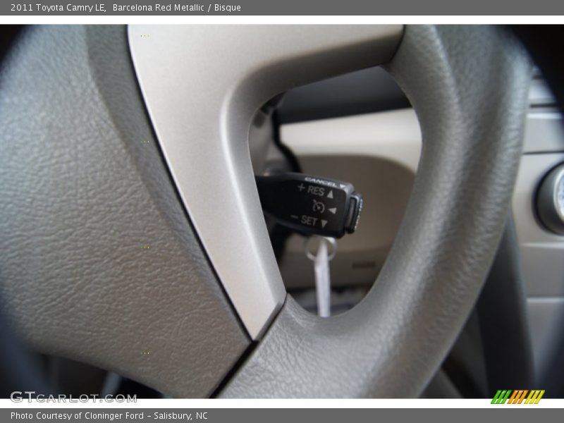 Barcelona Red Metallic / Bisque 2011 Toyota Camry LE