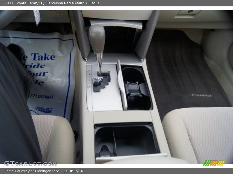 Barcelona Red Metallic / Bisque 2011 Toyota Camry LE