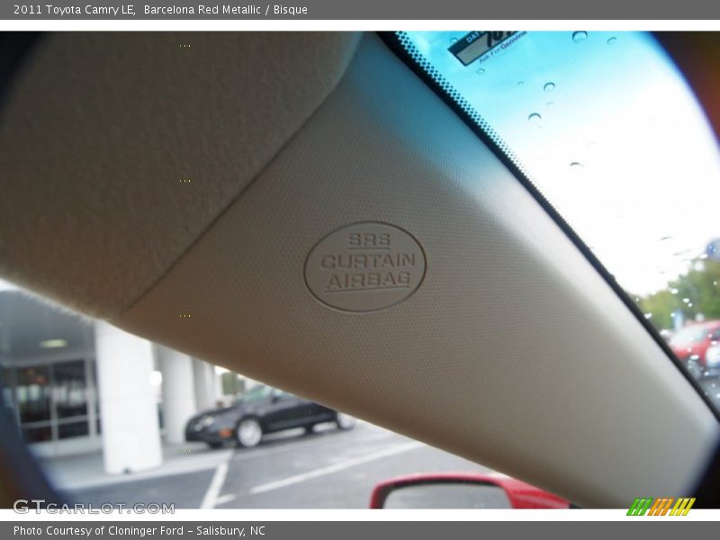 Barcelona Red Metallic / Bisque 2011 Toyota Camry LE