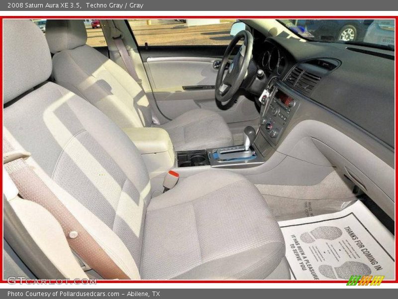 Techno Gray / Gray 2008 Saturn Aura XE 3.5