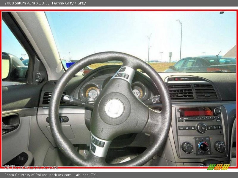 Techno Gray / Gray 2008 Saturn Aura XE 3.5