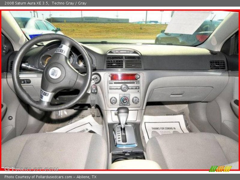 Techno Gray / Gray 2008 Saturn Aura XE 3.5