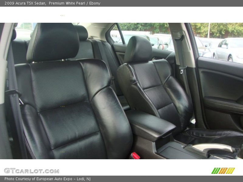 Premium White Pearl / Ebony 2009 Acura TSX Sedan