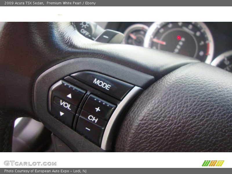 Premium White Pearl / Ebony 2009 Acura TSX Sedan