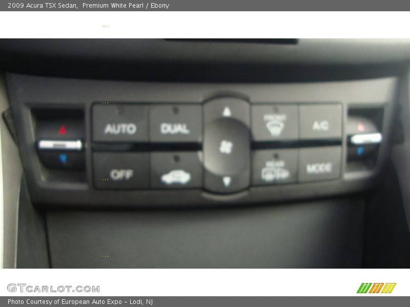 Premium White Pearl / Ebony 2009 Acura TSX Sedan
