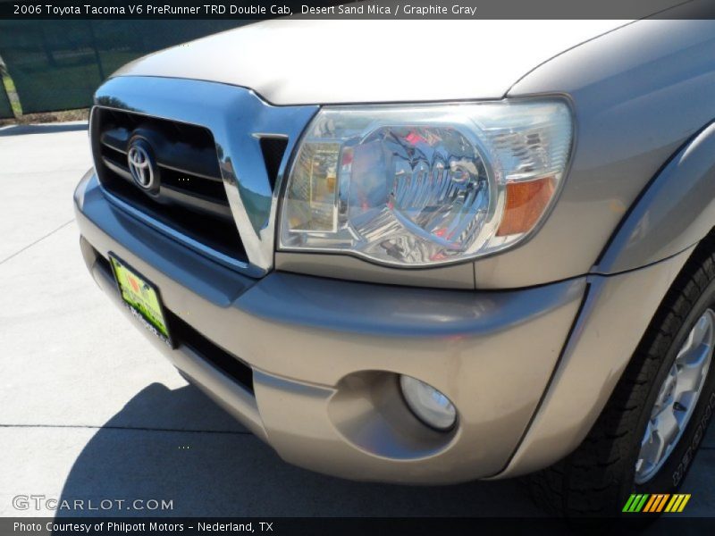 Desert Sand Mica / Graphite Gray 2006 Toyota Tacoma V6 PreRunner TRD Double Cab