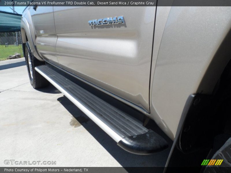 Desert Sand Mica / Graphite Gray 2006 Toyota Tacoma V6 PreRunner TRD Double Cab