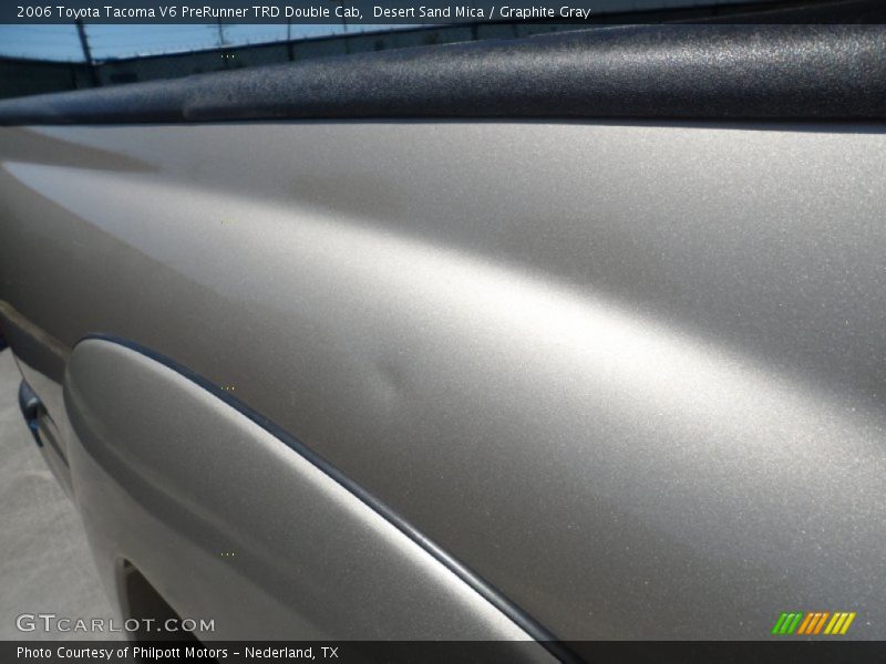 Desert Sand Mica / Graphite Gray 2006 Toyota Tacoma V6 PreRunner TRD Double Cab