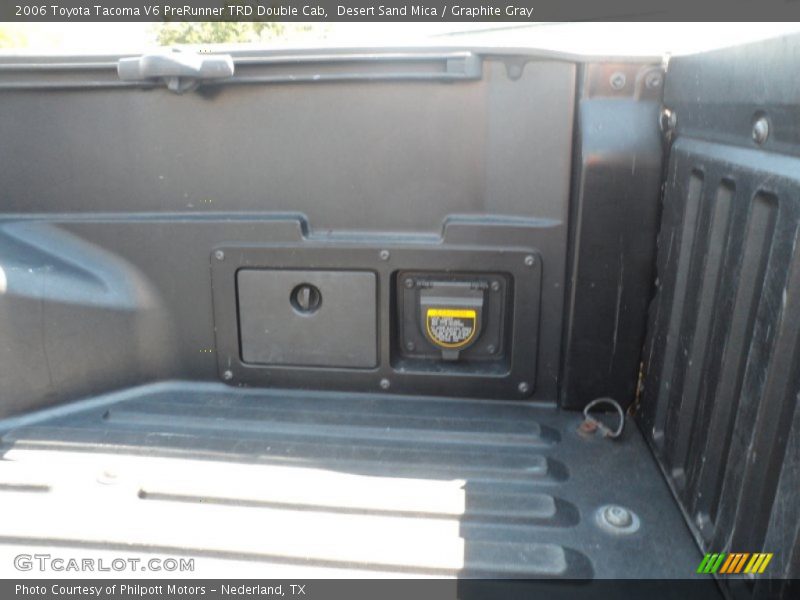 Desert Sand Mica / Graphite Gray 2006 Toyota Tacoma V6 PreRunner TRD Double Cab