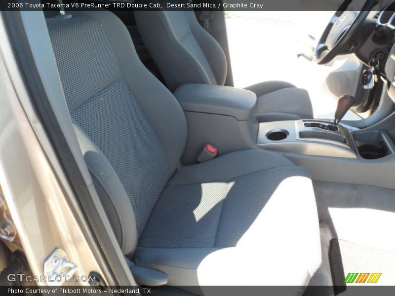 Desert Sand Mica / Graphite Gray 2006 Toyota Tacoma V6 PreRunner TRD Double Cab