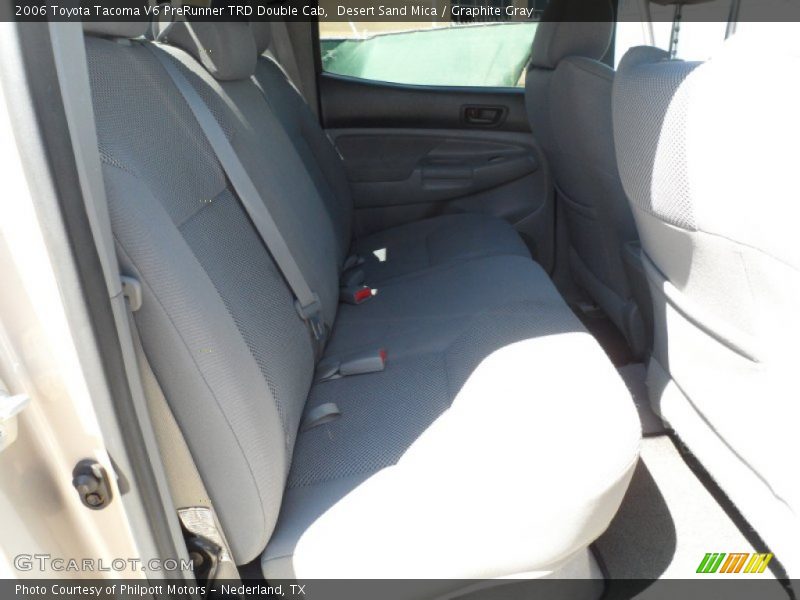 Desert Sand Mica / Graphite Gray 2006 Toyota Tacoma V6 PreRunner TRD Double Cab