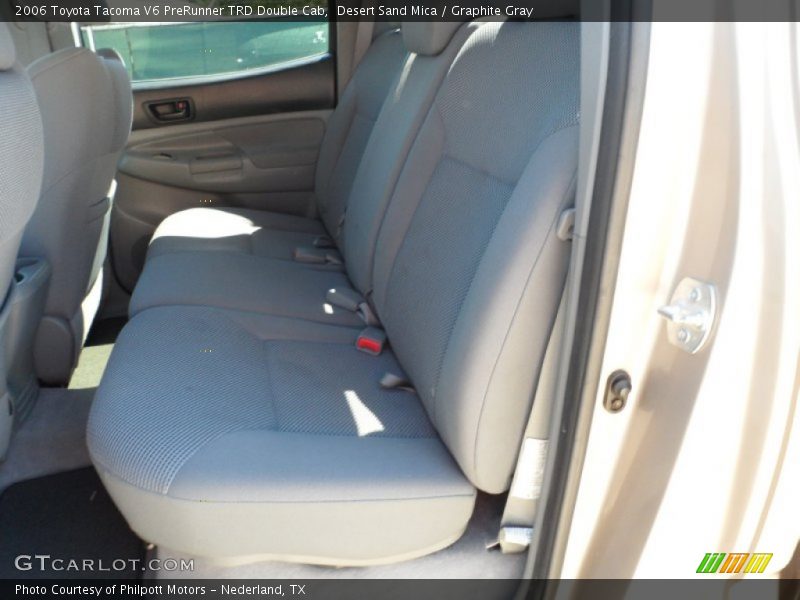 Desert Sand Mica / Graphite Gray 2006 Toyota Tacoma V6 PreRunner TRD Double Cab