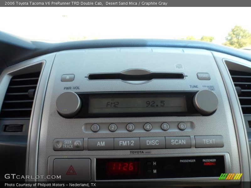 Desert Sand Mica / Graphite Gray 2006 Toyota Tacoma V6 PreRunner TRD Double Cab