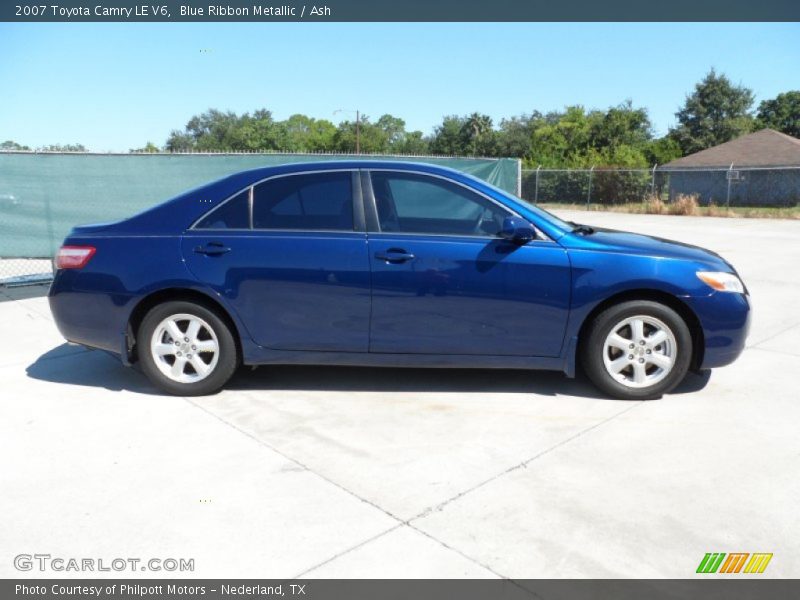 Blue Ribbon Metallic / Ash 2007 Toyota Camry LE V6