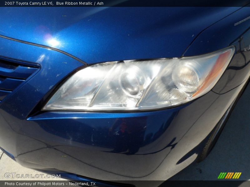 Blue Ribbon Metallic / Ash 2007 Toyota Camry LE V6