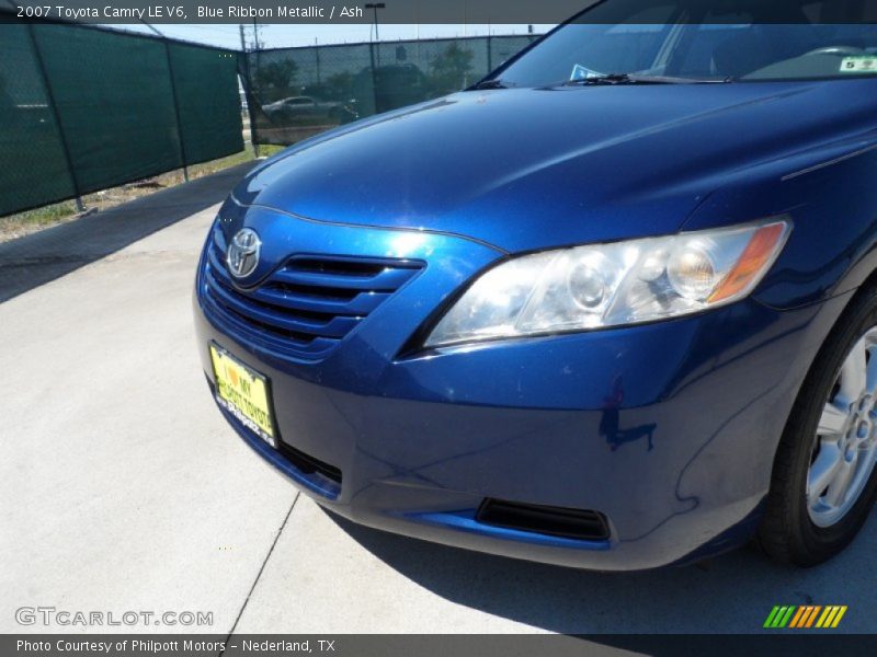 Blue Ribbon Metallic / Ash 2007 Toyota Camry LE V6