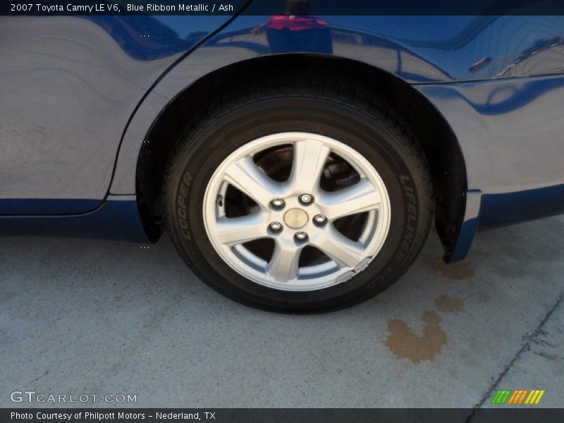 Blue Ribbon Metallic / Ash 2007 Toyota Camry LE V6