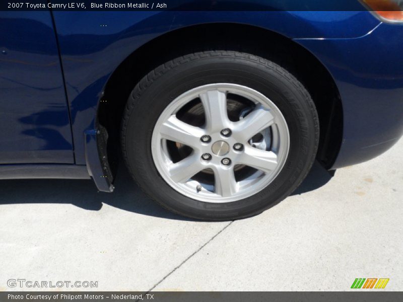 Blue Ribbon Metallic / Ash 2007 Toyota Camry LE V6