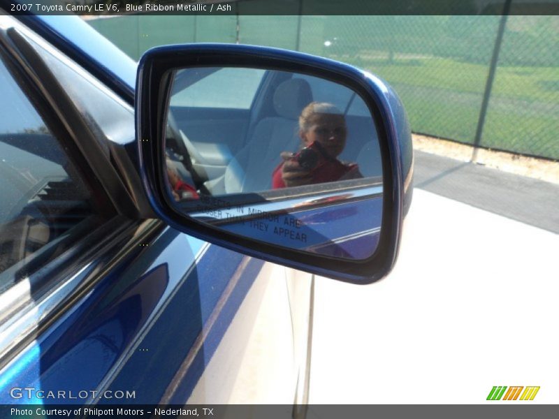 Blue Ribbon Metallic / Ash 2007 Toyota Camry LE V6