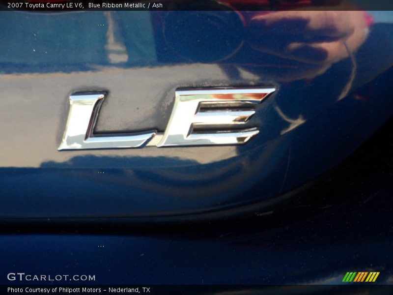 Blue Ribbon Metallic / Ash 2007 Toyota Camry LE V6
