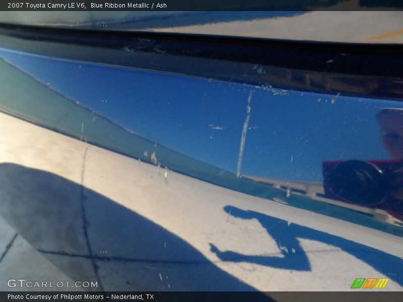 Blue Ribbon Metallic / Ash 2007 Toyota Camry LE V6