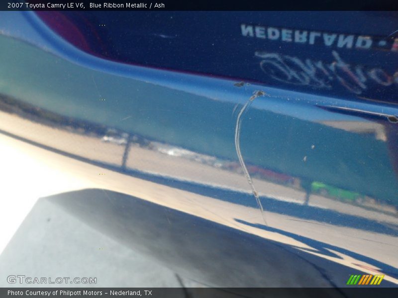 Blue Ribbon Metallic / Ash 2007 Toyota Camry LE V6