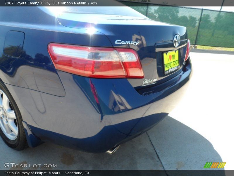 Blue Ribbon Metallic / Ash 2007 Toyota Camry LE V6