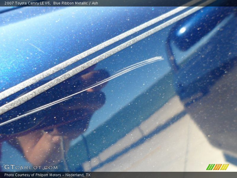 Blue Ribbon Metallic / Ash 2007 Toyota Camry LE V6