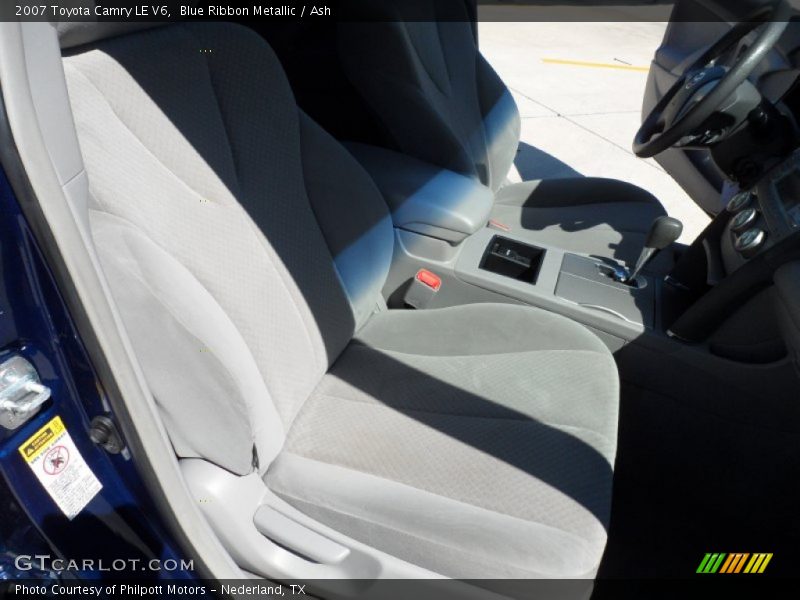 Blue Ribbon Metallic / Ash 2007 Toyota Camry LE V6