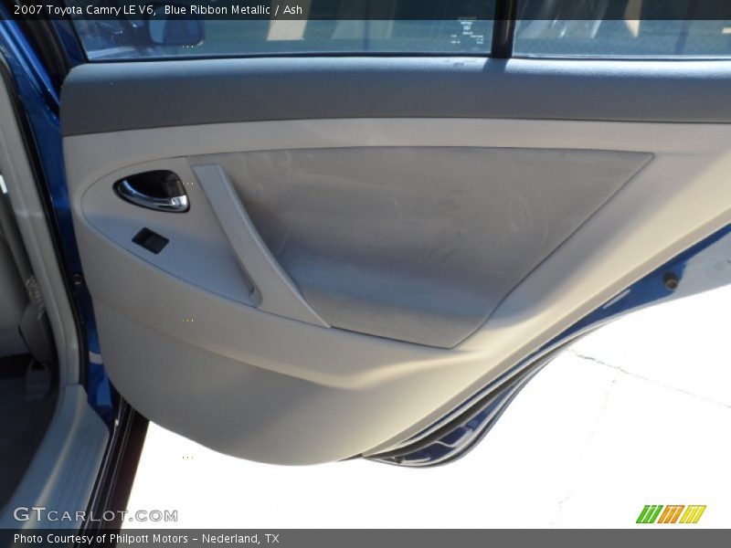 Blue Ribbon Metallic / Ash 2007 Toyota Camry LE V6