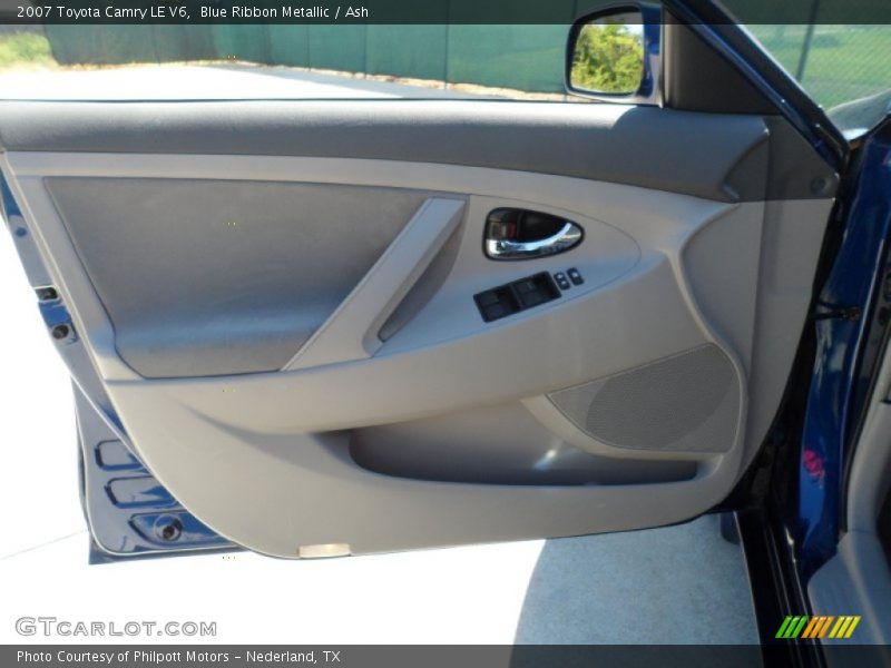 Blue Ribbon Metallic / Ash 2007 Toyota Camry LE V6
