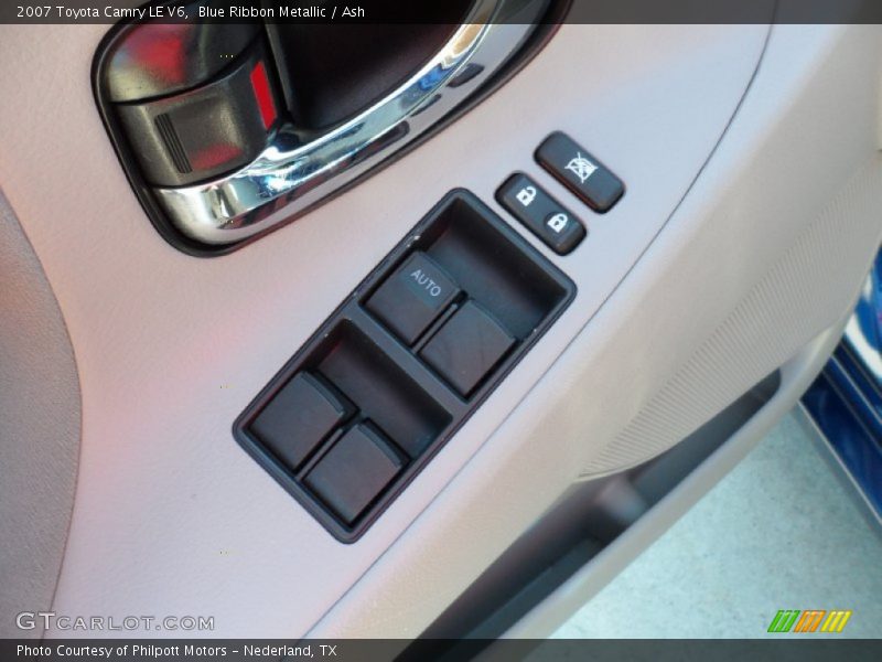 Blue Ribbon Metallic / Ash 2007 Toyota Camry LE V6