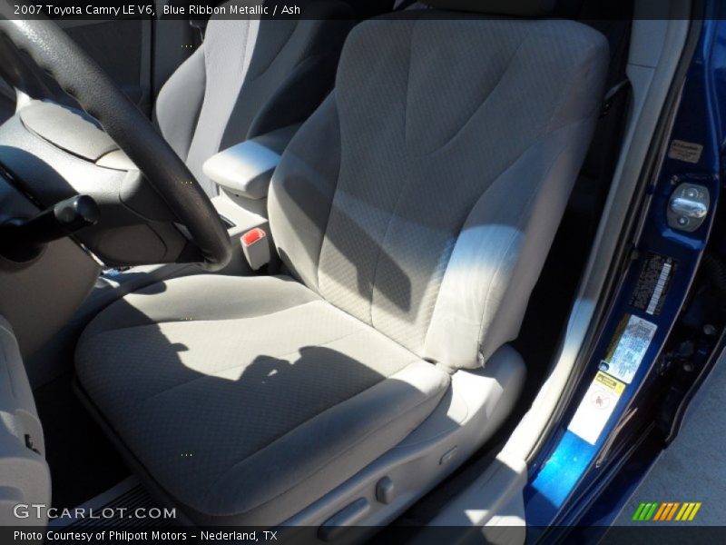 Blue Ribbon Metallic / Ash 2007 Toyota Camry LE V6