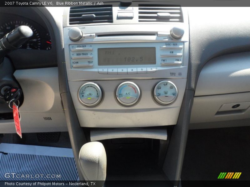Blue Ribbon Metallic / Ash 2007 Toyota Camry LE V6