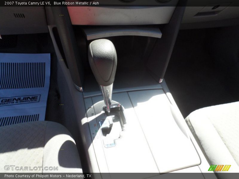 Blue Ribbon Metallic / Ash 2007 Toyota Camry LE V6