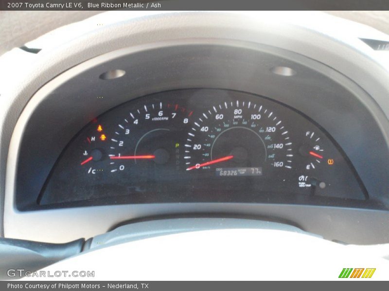 Blue Ribbon Metallic / Ash 2007 Toyota Camry LE V6