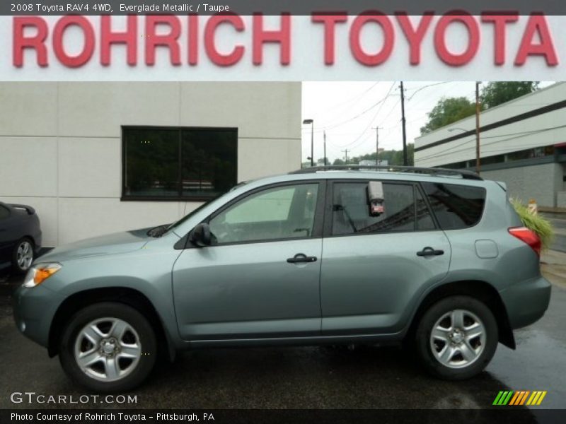 Everglade Metallic / Taupe 2008 Toyota RAV4 4WD