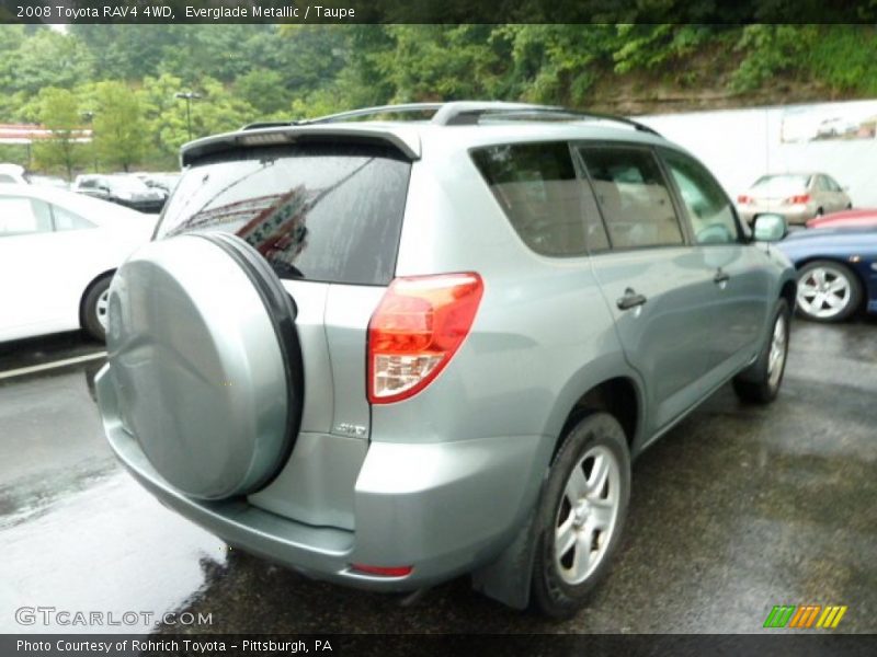 Everglade Metallic / Taupe 2008 Toyota RAV4 4WD