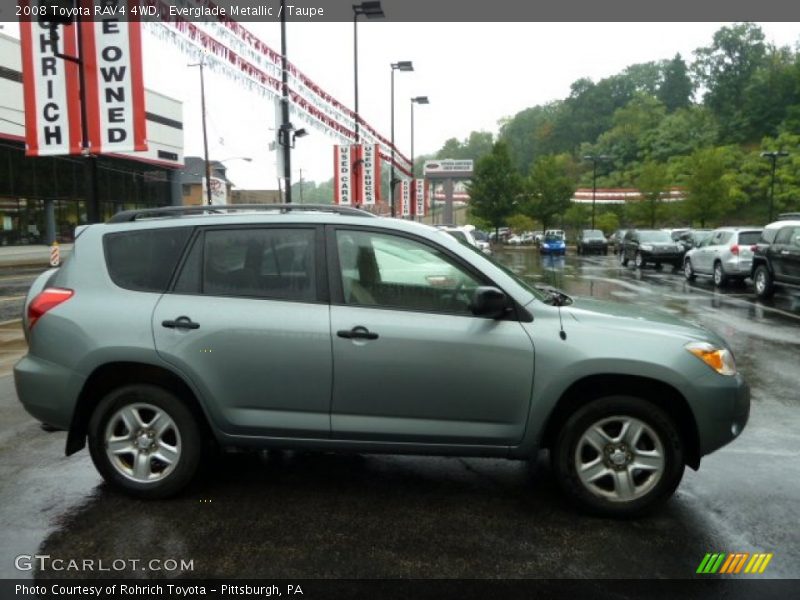 Everglade Metallic / Taupe 2008 Toyota RAV4 4WD