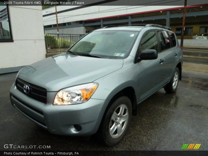 Everglade Metallic / Taupe 2008 Toyota RAV4 4WD