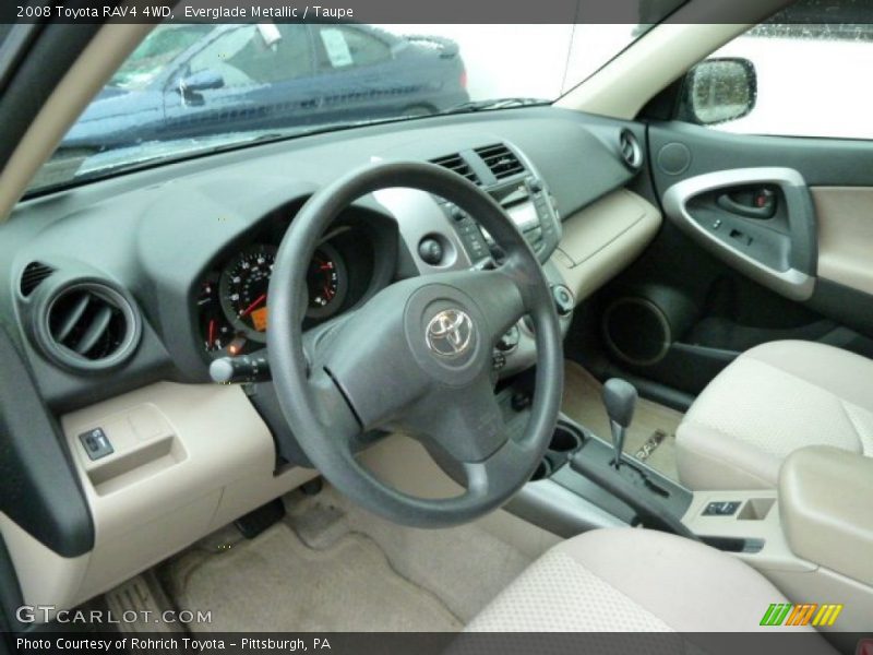 Everglade Metallic / Taupe 2008 Toyota RAV4 4WD
