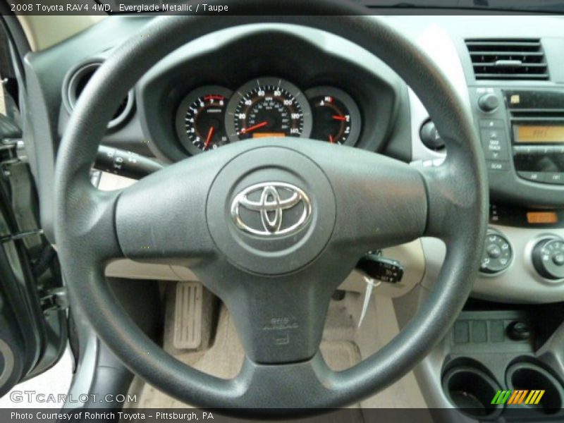 Everglade Metallic / Taupe 2008 Toyota RAV4 4WD
