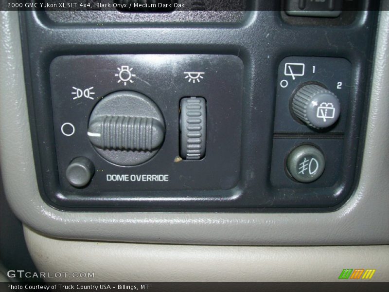 Black Onyx / Medium Dark Oak 2000 GMC Yukon XL SLT 4x4