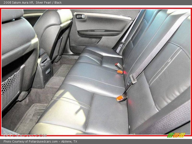 Silver Pearl / Black 2008 Saturn Aura XR